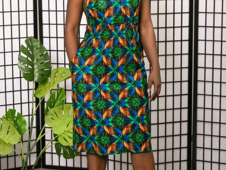 Dami Backless Midi Dress