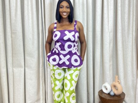 Pamela Peplum Top and Trouser